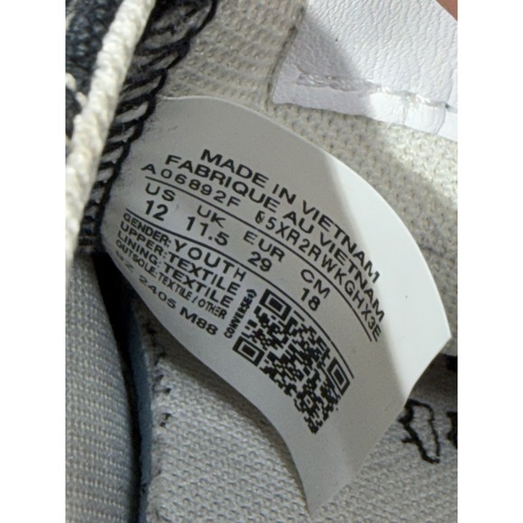 Converse Chuck Taylor All Star Shoes Toddler Kids Size 12 Black Low Top Canvas - Picture 9 of 9